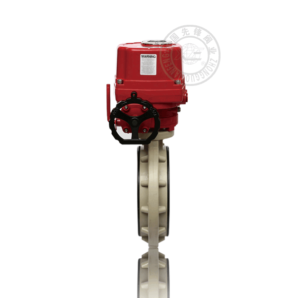 D971X-10S塑料防爆电动对夹式蝶阀