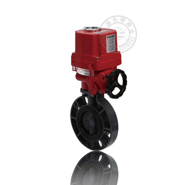 D971X-6S防爆电动PVC塑料蝶阀